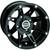 Moose Offroad - Wheel 387x Gloss Blk 14x8 4/136 4+4 - 387MO148136GB4M