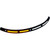 Custom Dynamics - Probeam Windshield Trim Sig Series - Batwing Frng - Blk - PSS-DWT-14-B