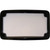 Cycle Visions - License Plate Frame - Curved - Black - No Light - Unv - CV4618B
