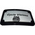 Cycle Visions - License Plate Frame - Curved - Blk - 3 Hole W/o Light - Unv - CV4642B