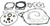 Vertex Complete Gasket Kit With Seals - 8110064