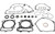Vertex Complete Gasket Kit With Seals - 8110072