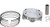 Vertex Forged Replica Piston Kit - 24594B