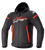 Alpinestars - Zaca Waterproof Jacket - Black/Red/White - Large - Zaca Waterproof Jacket - 3206423-1342-L
