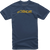 Alpinestars - Ride 3.0 T-Shirt - Navy/Gold - XL - Ride 3.0 T-Shirt - 1232722007059XL