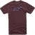 Alpinestars - Ageless T-Shirt - Maroon/Blue - Large - Ageless Classic T-Shirt - 1032-720308370L