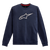 Alpinestars - Ageless Crew Fleece - Navy/Grey - Large - Ageless Crew Fleece - 1212513227011L