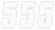 Factory Effex - FX Factory Number 5 - White - 4" - Number Stickers - 08-90015