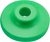 Fast-trac - Extra Large Backer Plates - Green - Round - 24 Pack - Air Lite XL Backer Plates - 602RG-24