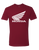 Honda Apparel - Honda Wing T-Shirt - Maroon - Medium - Honda Wing T-Shirt - NP21S-M3018-M