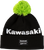 D'cor Visuals - Kawasaki Stripe Beanie - Black/Green - Stripe Beanie - 70-134-1