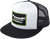 Factory Effex - Kawasaki Racing Hat - Black/White - Kawasaki Racing Snapback Hat - 18-86100