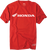Factory Effex - Honda Horizontal T-Shirt - Red- 2XL - Honda Horizontal T-Shirt - 15-88336