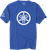 Factory Effex - Yamaha 2D Tuning Fork T-Shirt - Royal Blue - Large - Yamaha Tuning Fork T-Shirt - 17-87274