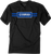 Factory Effex - Yamaha Racing Stripe T-Shirt - Black - Medium - Yamaha Racing Stripe T-Shirt - 19-87202