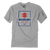 Factory Effex - Suzuki Victory T-Shirt - Heather Gray - 2XL - Suzuki Victory T-Shirt - 26-87408