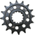 Driven Racing - Counter Shaft Sprocket - 16-Tooth - Lightweight Steel Sprocket - 1036-520-16T