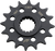 Driven Racing - Counter Shaft Sprocket - 16-Tooth - Lightweight Steel Sprocket - 1301-520-16T