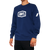 100% - Icon Long-Sleeve Fleece Sweatshirt - Navy - Large - Icon Long-Sleeve Fleece Sweatshirt - 20026-00017