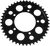 Driven Racing - Rear Sprocket - 44-Tooth - Lightweight Steel Sprocket - 5000-520-44T