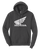 Honda Apparel - Women's Honda Wing Hoodie - Gray - XL - Women's Honda Wing Hoodie - NP21S-S3031-XL