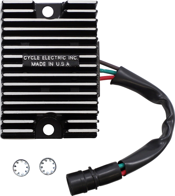 Cycle Electric Inc - Low Voltage - Rectifying Regulator - Harley Davidson - Standard Rectifying Regulator for Harley - CE-104