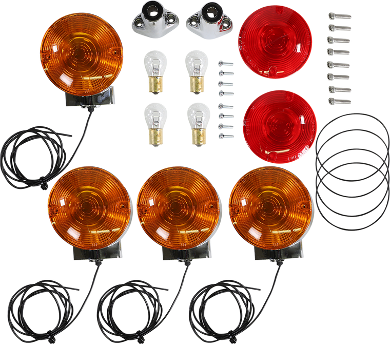 Chris Products - Turn Signal Kit - Late FL - Single/Dual Filament - Marker Light Kits - 11