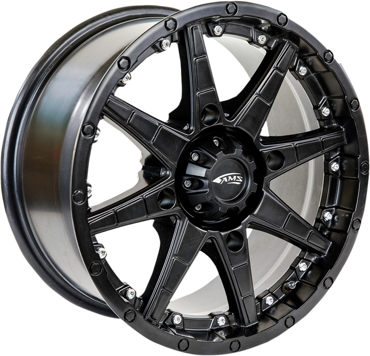 Ams - Roll'n 105 Wheel - Front/Rear - Black - 15x7 - 4/156 - 5+2 - Roll'n 105 Wheel - 5708-046AS