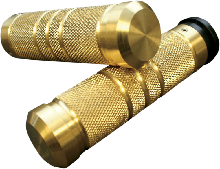 Accutronix - Grips - Knurled - Grooved - TBW - Brass - Knurled Grooved Custom Grips - GR101-KG5