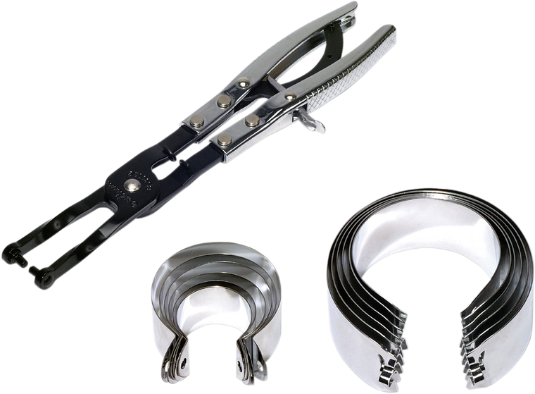 Bikeservice - Piston Ring Compressor - Set - Piston Ring Compressor Set - BS3032