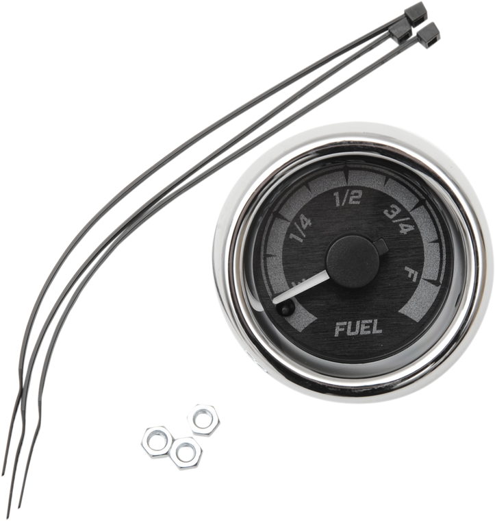 Dakota Digital - Fuel Gauge - Chrome - Replacement Analog Gauge - MVX-8K-F-KG-C