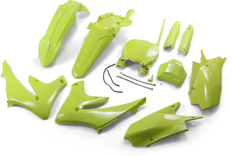 Cycra - Body Kit - Powerflow - Fluorescent Yellow - Powerflow Complete Body Kit - 1CYC-9327-59