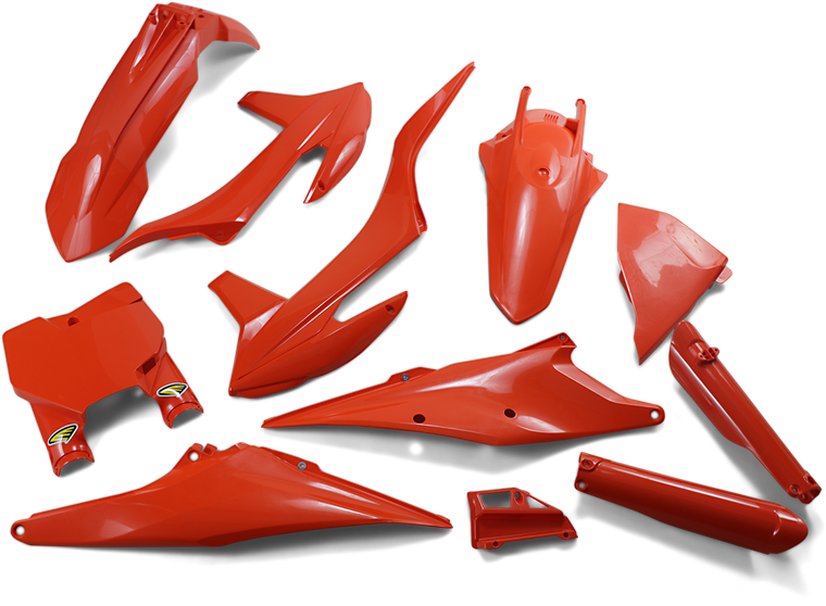 Cycra - Body Kit - Powerflow - Orange - Powerflow Complete Body Kit - 1CYC-9326-22