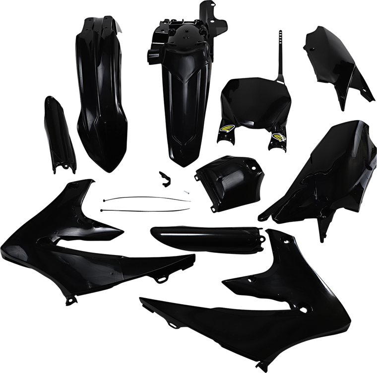 Cycra - Body Kit - Powerflow - Black - Powerflow Complete Body Kit - 1CYC-9327-12