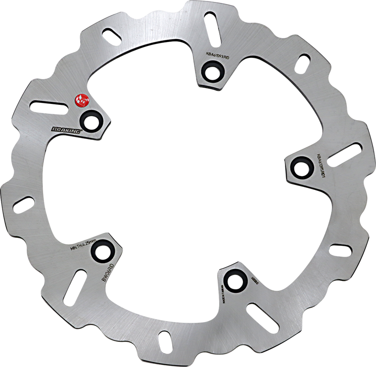 Braking - Brake Rotor - Rear - BW06RID - Non-Directional STX Brake Rotor - BW06RID