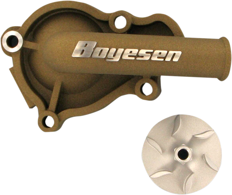 Boyesen - Impeller/Waterpump Cover - Supercooler Water Pump Cover and Impeller Kit - WPK-06M