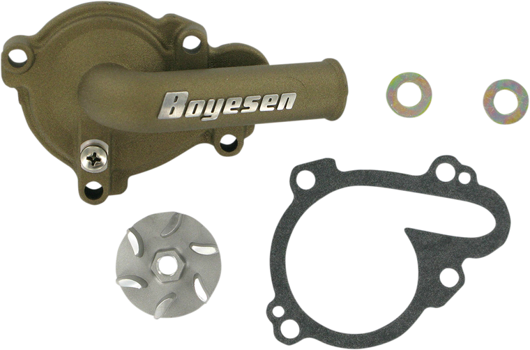 Boyesen - Impeller/Waterpump Cover - Supercooler Water Pump Cover and Impeller Kit - WPK37M