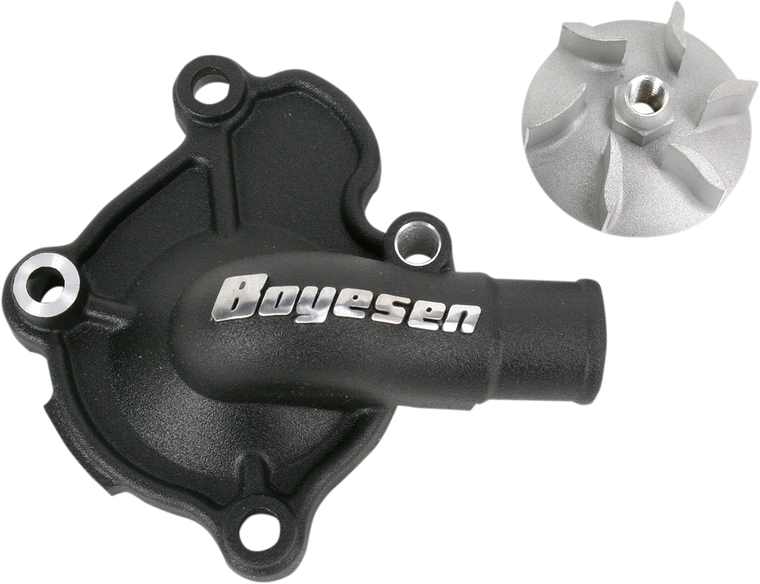 Boyesen - Impeller/Waterpump Cover - Supercooler Water Pump Cover and Impeller Kit - WPK-07AB