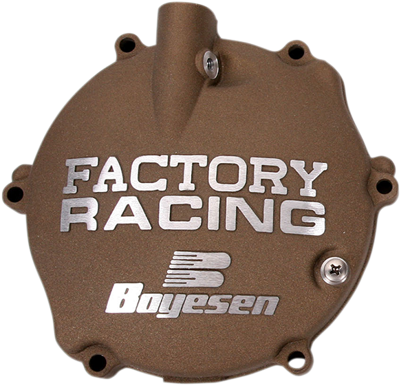 Boyesen - Clutch Cover - Gold - YZ125 - Factory Clutch Cover - CC-31M