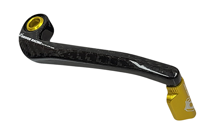 Driven Racing - Lever Guard - Carbon Fiber - Brake - Gold - Trackday Lever Guard - DCTDLG-1-GD