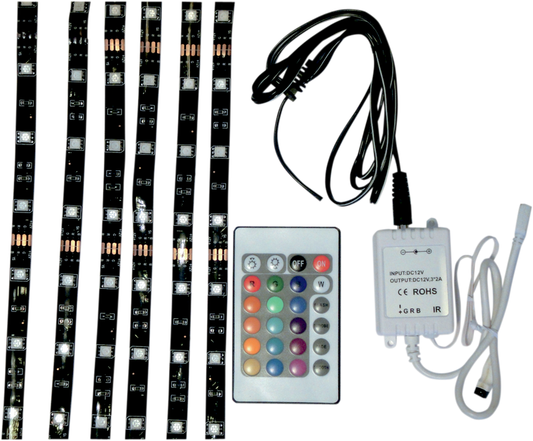 Brite-lites - LED Accent Light Kit - Multicolor - LED Accent Light Kit with Remote Control - BL-RGBLEDM