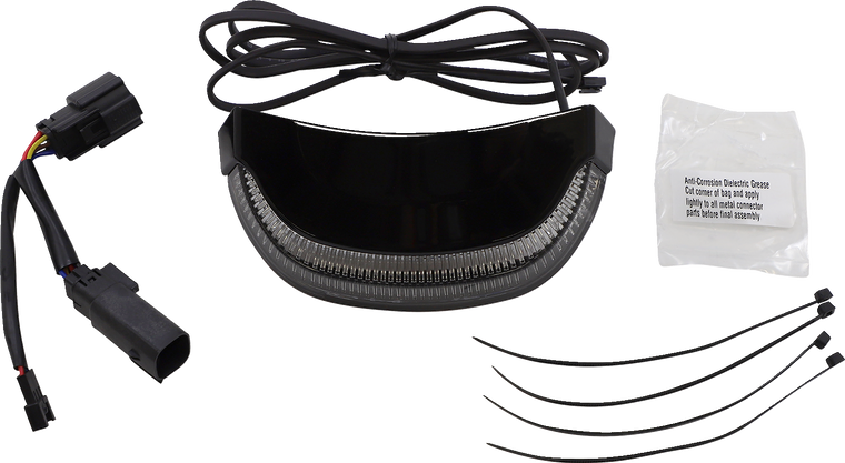 Ciro - Taillight - Smoke - Black - Crown Taillight with Lightstrike Technology - 40154