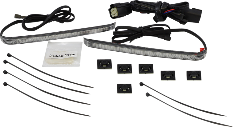 Ciro - Bag Light Blades - Amber Turn Signals - Bag Blades Accent Lights - 40029