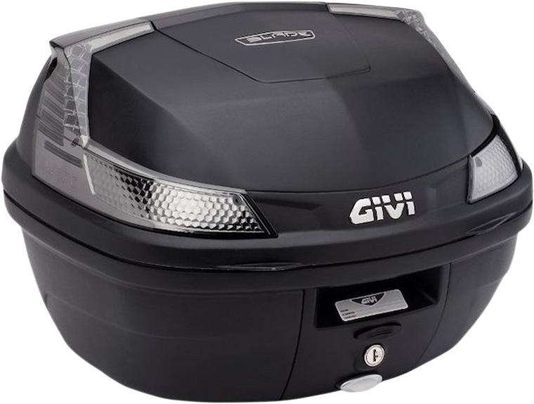 Givi - Blade Top Case - Smoke Lens - 37 Liter - Monolock Blade 37 Liter Top Case - B37NTA