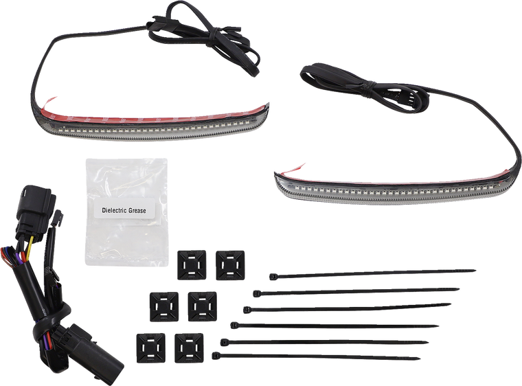 Ciro - Bag Blade - Amber Turn Signals - Bag Blades Accent Lights - 40068