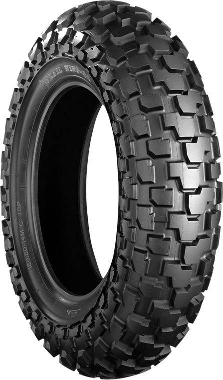 Bridgestone - Tire - Trail Wing TW34 - Rear - 180/80-14 - 78P - Trail Wing Series Tire  Rear - 68859