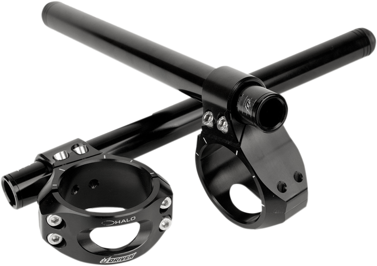 Driven Racing - Handlebar - Clip-On - Halo - 51 mm - Black - Halo Clip-On Handlebar - DHCLO-51