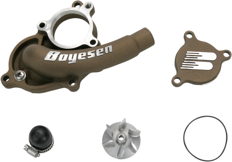 Boyesen - Supercooler Waterpump - Supercooler Water Pump Cover and Impeller Kit - WPK-27M