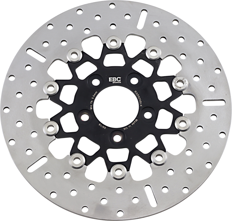 Ebc - Brake Rotor - Black - Custom Stainless Steel Rear Brake Rotor - RSD020BLK