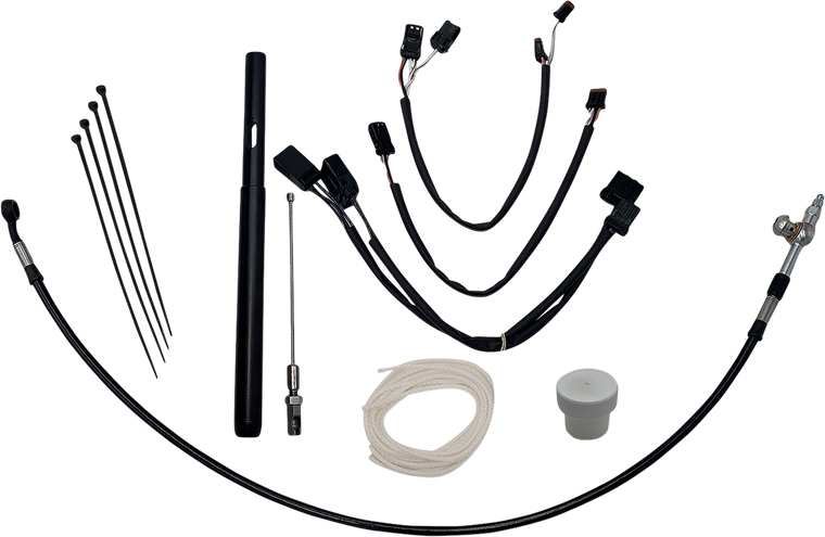 Fat Baggers Inc. - Installation Kit - 16" - Black - EZ Install Handlebar Kit - 109516-B